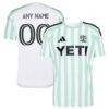 Austin FC adidas 2026 The Rooted Kit Replica Custom Jersey - White - Front View