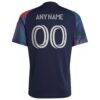 Houston Dynamo FC adidas 2026 Mission Control Replica Custom Jersey - Blue - Detail View