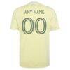 Portland Timbers adidas 2026 Civic Stadium Kit Replica Custom Jersey - Yellow - Detail View