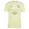 Portland Timbers adidas 2026 Civic Stadium Kit Replica Custom Jersey - Yellow - Side View