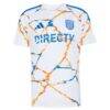 San Diego FC adidas 2026 Unprecedented Unity Kit Replica Custom Jersey - White - Side View