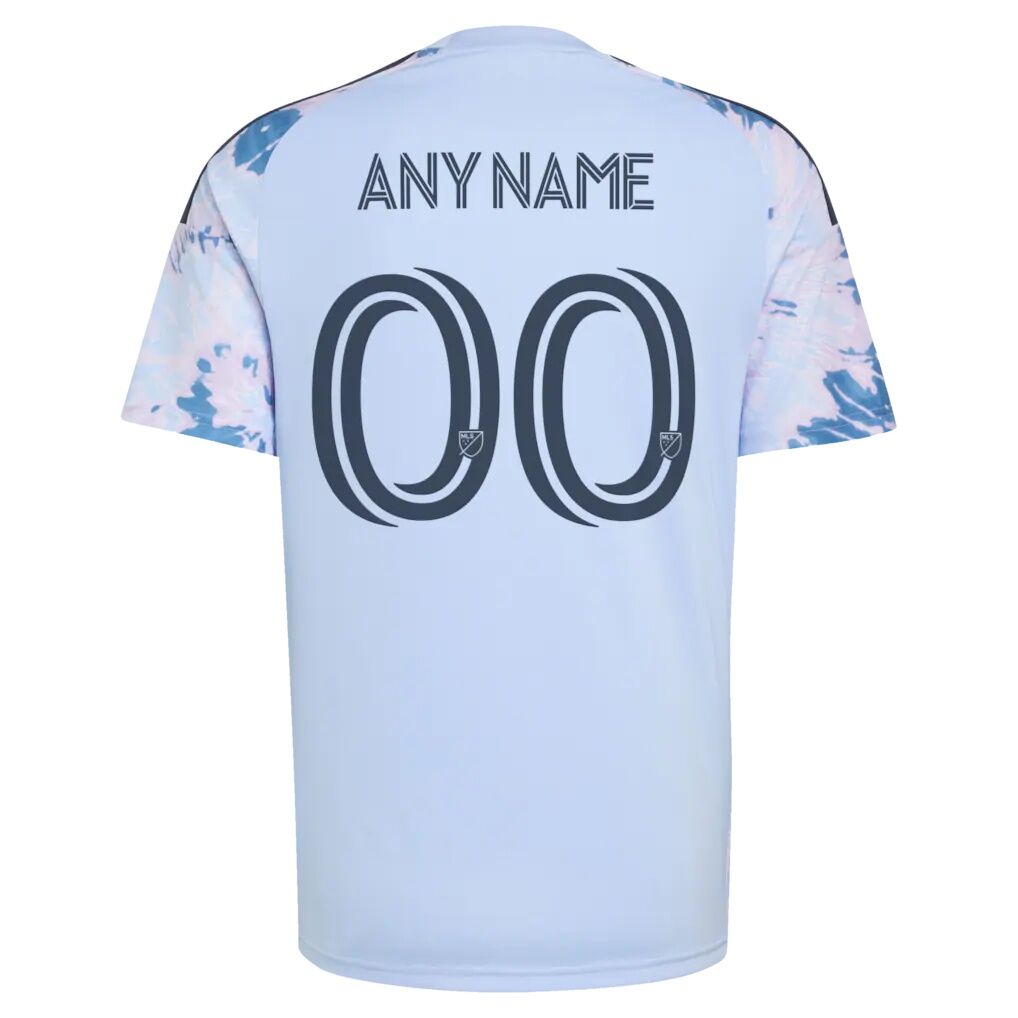San Jose Earthquakes adidas 2026 The Dead Kit Replica Custom Jersey - Light Blue