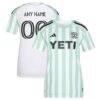 Austin FC adidas Women's 2026 The Rooted Kit Replica Custom Jersey - White - Front View