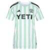 Austin FC adidas Women's 2026 The Rooted Kit Replica Custom Jersey - White - Side View