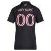 Inter Miami CF adidas Women's 2026 Presagio Replica Custom Jersey - Black - Detail View
