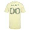Portland Timbers adidas Women's 2026 Civic Stadium Kit Replica Custom Jersey - Yellow - Detail View