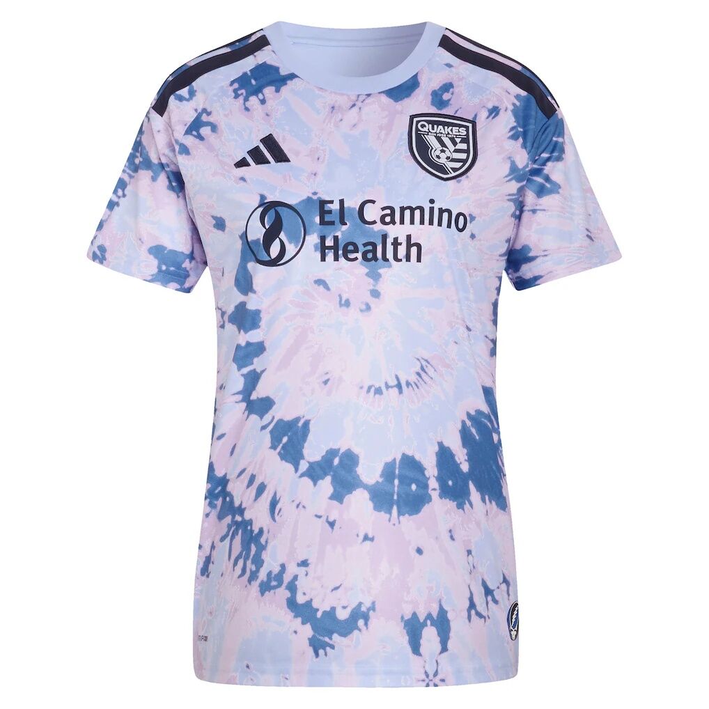 San Jose Earthquakes adidas Women's 2026 The Dead Kit Replica Custom Jersey - Light Blue