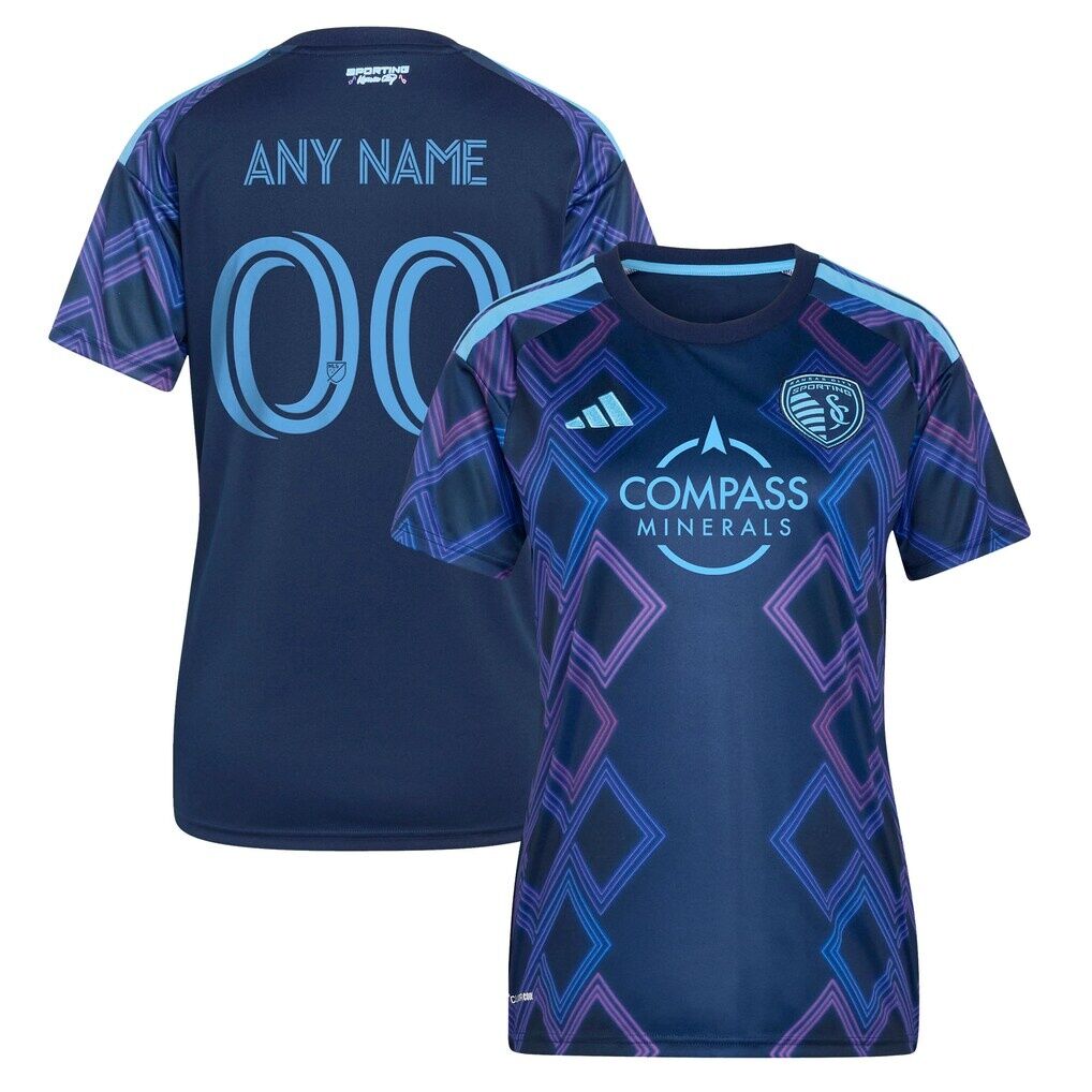 Sporting Kansas City adidas Women's 2026 The 18th & Vine Kit Replica Custom Jersey