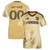 St. Louis CITY SC adidas Women's 2026 The Tina Turner Kit Replica Custom Jersey - Yellow - Front View