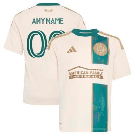 Atlanta United FC adidas Youth 2026 Spirit of '96 Replica Custom Jersey - - Front View