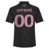 Inter Miami CF adidas Youth 2026 Presagio Replica Custom Jersey - Black - Detail View