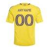 Orlando City SC adidas Youth 2026 Sunken Treasure Kit Replica Custom Jersey - Gold - Detail View