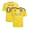 Orlando City SC adidas Youth 2026 Sunken Treasure Kit Replica Custom Jersey - Gold - Front View