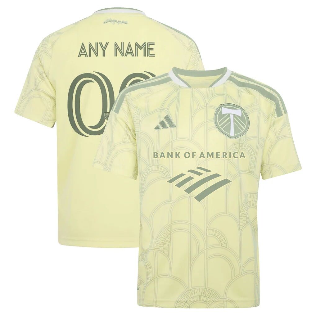Portland Timbers adidas Youth 2026 Civic Stadium Kit Replica Custom Jersey