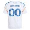 San Diego FC adidas Youth 2026 Unprecedented Unity Kit Replica Custom Jersey - White - Detail View