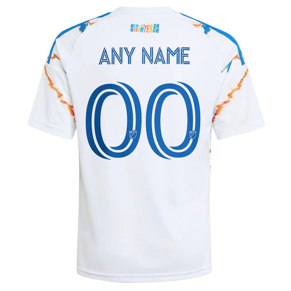 San Diego FC adidas Youth  2026 Unprecedented Unity Kit Replica Custom Jersey