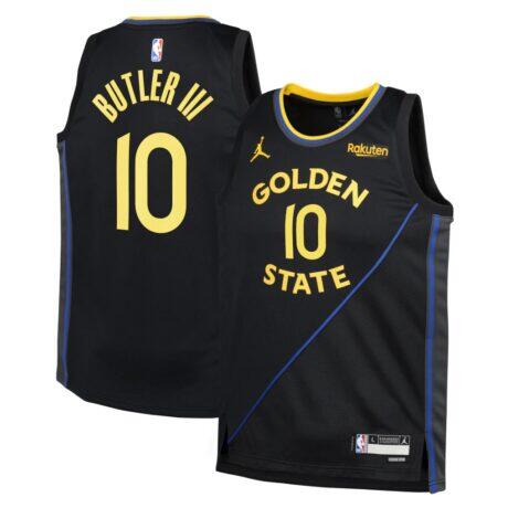 Jimmy Butler III Golden State Warriors Nike Youth Swingman Jersey - Statement Edition - - Front View