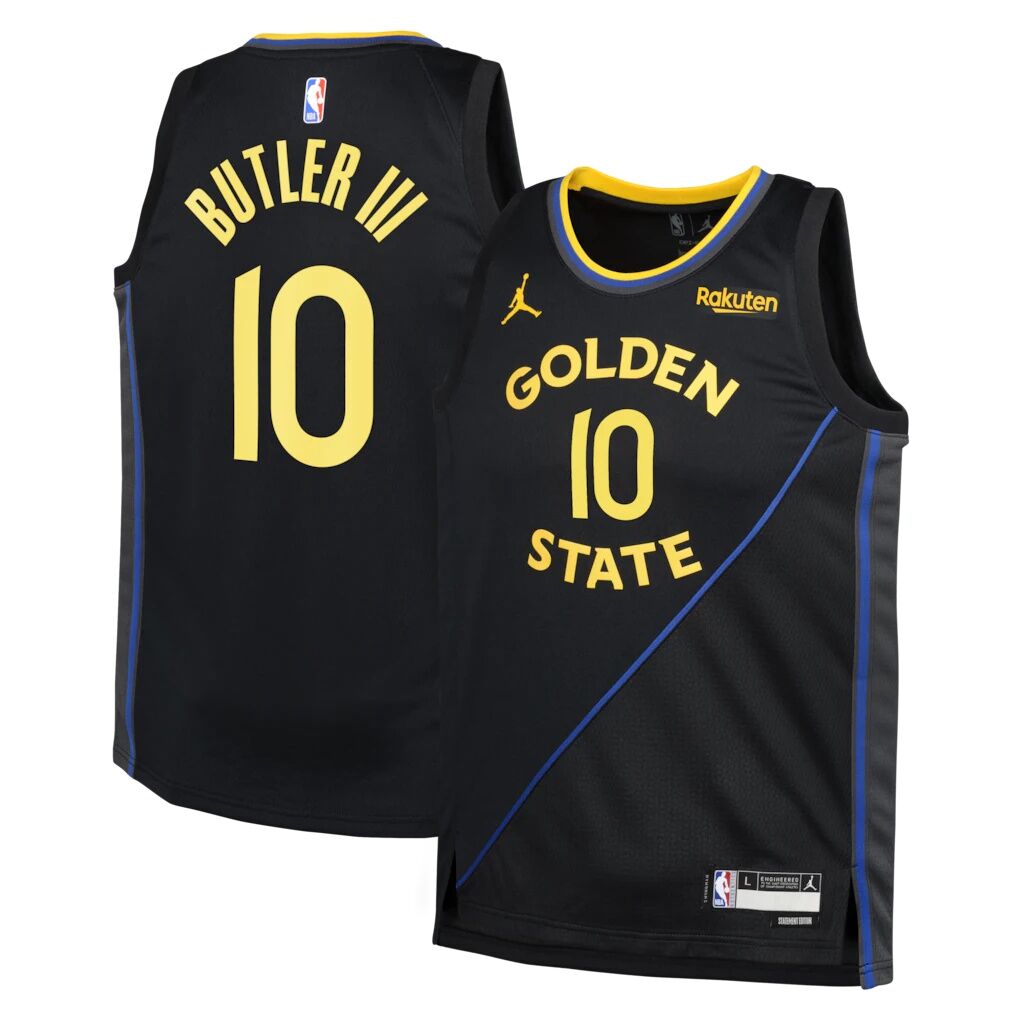 Jimmy Butler III Golden State Warriors Nike Youth Swingman Jersey – Statement Edition – Royal