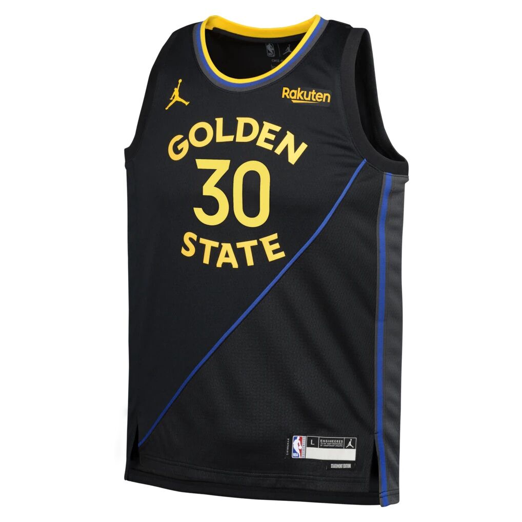 Stephen Curry Golden State Warriors Jordan Brand Youth Swingman Player Jersey – Statement Edition