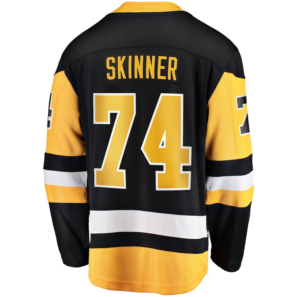 Stuart Skinner Pittsburgh Penguins Fashion7 Home Breakaway Jersey