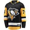 Stuart Skinner Pittsburgh Penguins Fashion7 Home Breakaway Jersey - Black - Side View