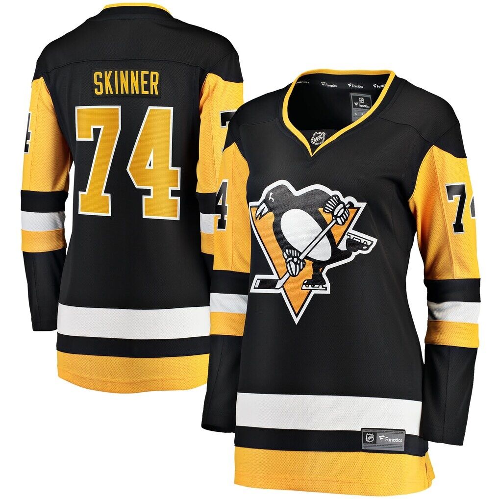 Stuart Skinner Pittsburgh Penguins Indiana Women's Home Breakaway Jersey