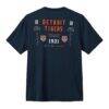 Detroit Tigers TravisMathew Base Hit Bliss T-Shirt - Navy - Detail View