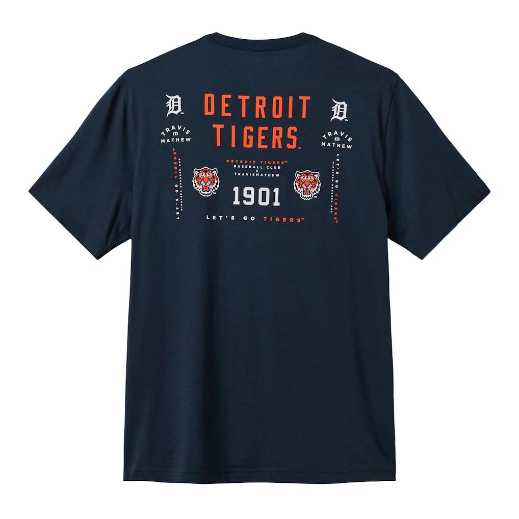 Detroit Tigers TravisMathew Base Hit Bliss T-Shirt