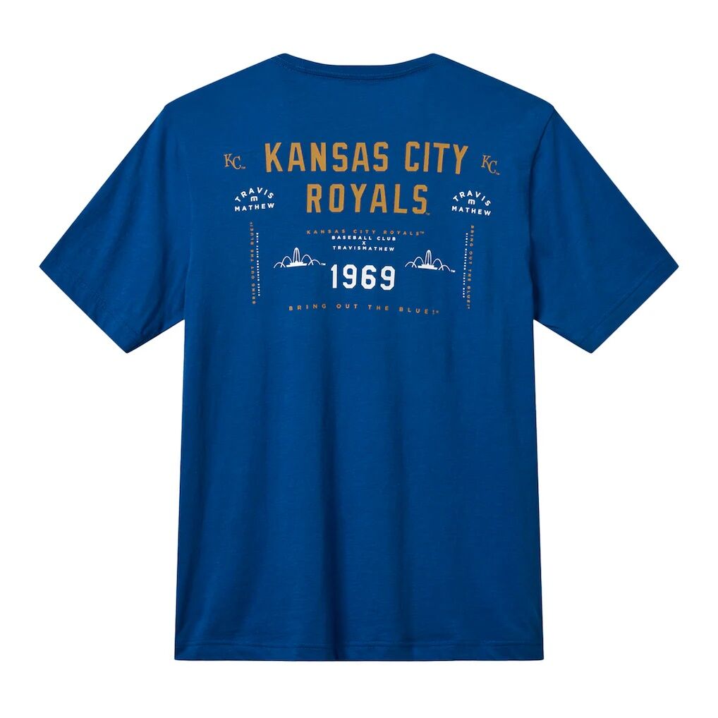 Kansas City Royals TravisMathew Base Hit Bliss T-Shirt - Royal