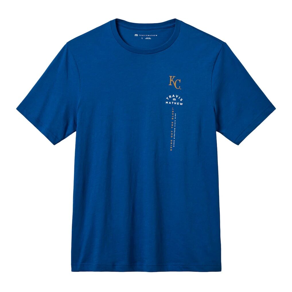 Kansas City Royals TravisMathew Base Hit Bliss T-Shirt - Royal