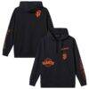 San Francisco Giants TravisMathew Foul Proof Tri-Blend Hoodie - Black - Front View