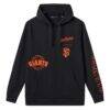 San Francisco Giants TravisMathew Foul Proof Tri-Blend Hoodie - Black - Side View