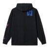 New York Mets TravisMathew Foul Proof Tri-Blend Hoodie - Black - Detail View