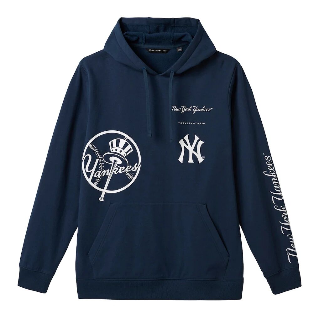 New York Yankees TravisMathew Foul Proof Tri-Blend Hoodie