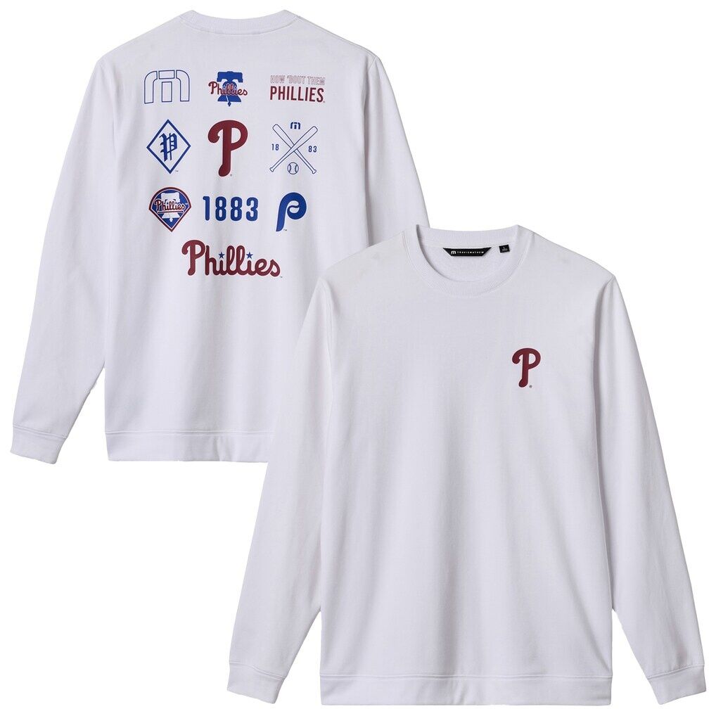 Philadelphia Phillies TravisMathew Walk Off Wonder Tri-Blend Long Sleeve T-Shirt