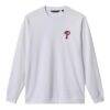 Philadelphia Phillies TravisMathew Walk Off Wonder Tri-Blend Long Sleeve T-Shirt - White - Side View