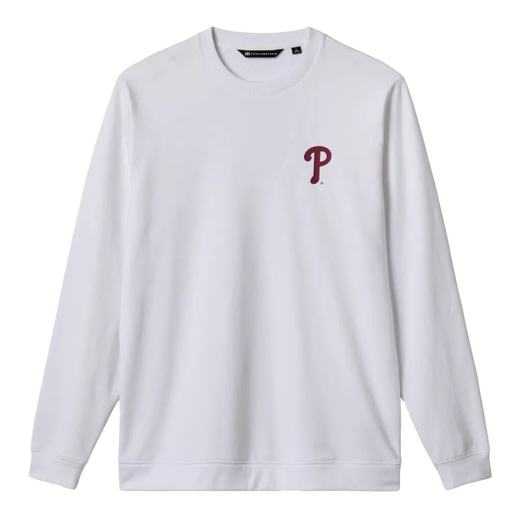 Philadelphia Phillies TravisMathew Walk Off Wonder Tri-Blend Long Sleeve T-Shirt