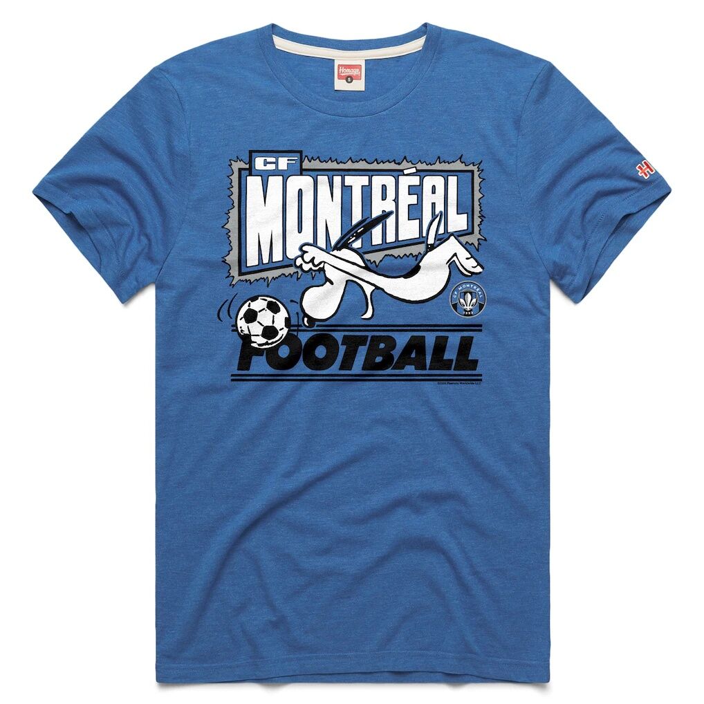 CF Montreal Homage Unisex MLS x Peanuts Snoopy Graphic Tri-Blend T-Shirt