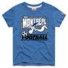 CF Montreal Homage Youth MLS x Peanuts Snoopy Graphic Tri-Blend T-Shirt - Blue - Front View