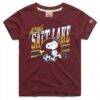 Real Salt Lake Homage Youth MLS x Peanuts Snoopy Graphic Tri-Blend T-Shirt - - Front View