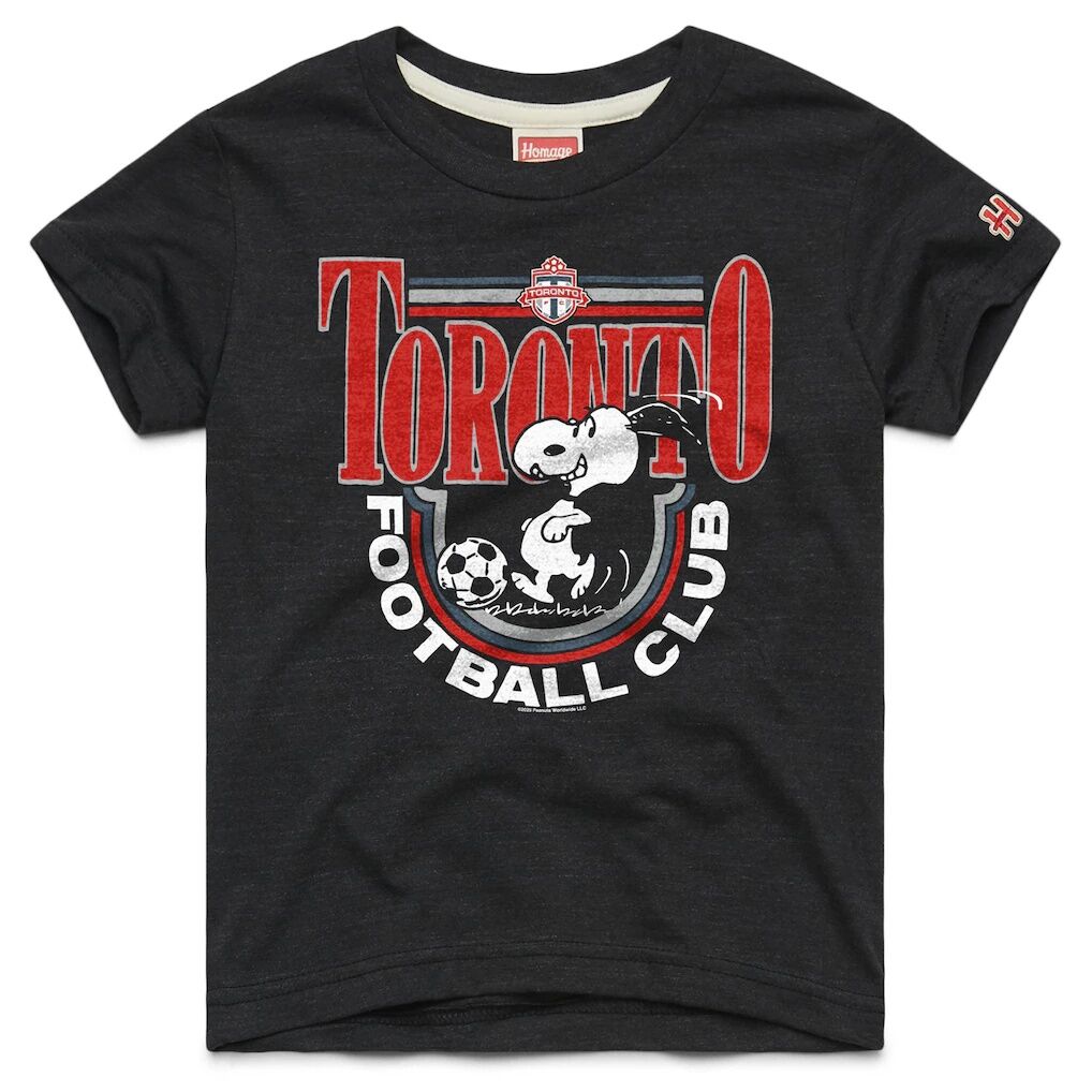 Toronto FC Homage Youth MLS x Peanuts Snoopy Graphic Tri-Blend T-Shirt
