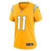 Cameron Dicker Los Angeles Chargers Nike Women's Alternate Game Jersey - Gold - Side View