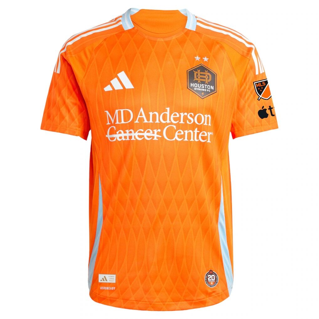 Houston Dynamo FC adidas 2025 Season 20 On-Field Authentic Jersey