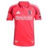 St. Louis CITY SC adidas 2025 Forever CITY Red On-Field Authentic Jersey - Red - Side View