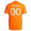 Houston Dynamo FC adidas 2025 Season 20 On-Field Authentic Custom Jersey - Orange - Detail View