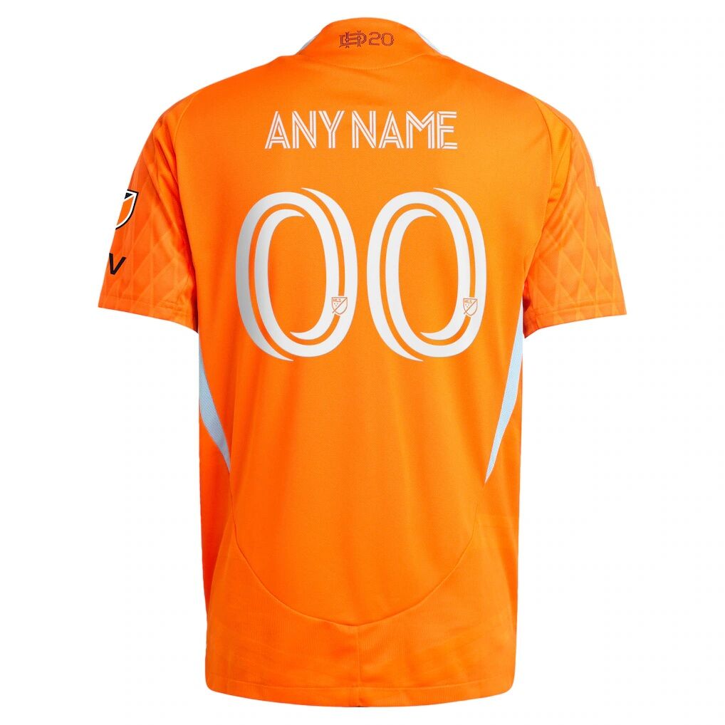 Houston Dynamo FC adidas 2025 Season 20 On-Field Authentic Custom Jersey