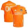 Houston Dynamo FC adidas 2025 Season 20 On-Field Authentic Custom Jersey - Orange - Front View