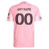 Inter Miami CF adidas 2025 Euforia On-Field Authentic Custom Jersey - Pink - Detail View