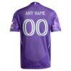Orlando City SC adidas 2025 Perfect Storm On-Field Authentic Patch Custom Jersey - Purple - Detail View