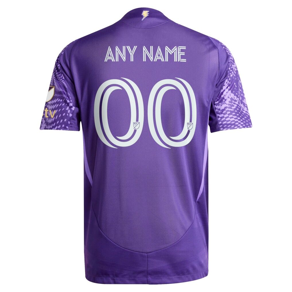 Orlando City SC adidas 2025 Perfect Storm On-Field Authentic Patch Custom Jersey